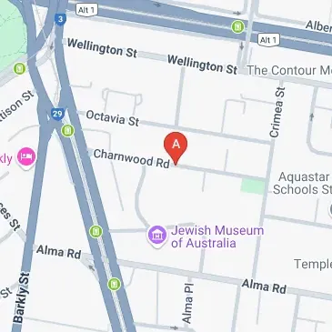 Shady parking under tree on Charnwood Road St Kilda Shady parking under tree on Charnwood Road St Kilda