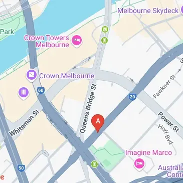 Southbank parking near Crown Casino organised and secure