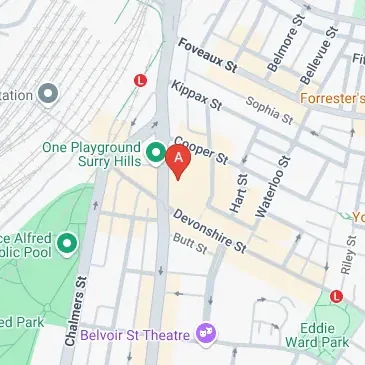 Surry Hills parking near Elizabeth and Devonshire Streets