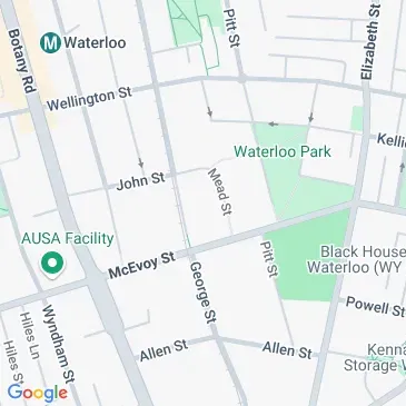 Large Surry Hills Waterloo Street secure parking NSW