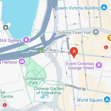 Sussex Street Darling Harbour parking spot ready to go