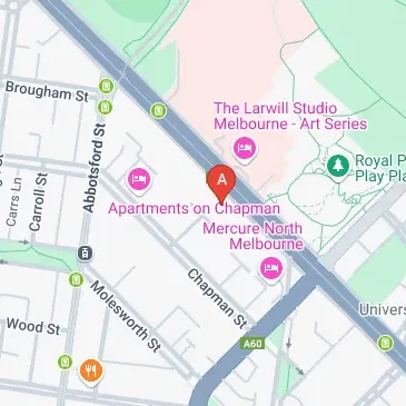 Two parking spaces near Royal in North Melbourne VIC