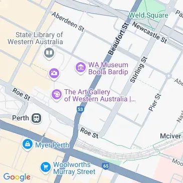 Undercover parking to rent in Perth CBD Pier Street