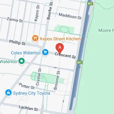 Secure undercover parking at Meriton Waterloo NSW to rent