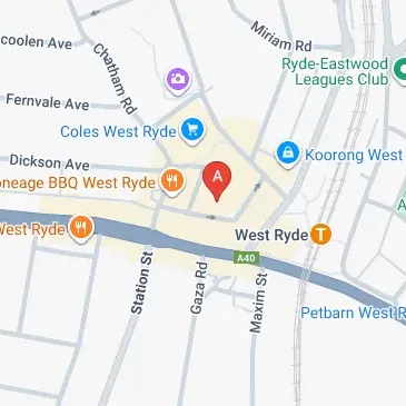 West Ryde Marketplace parking Anthony Road convenient spot