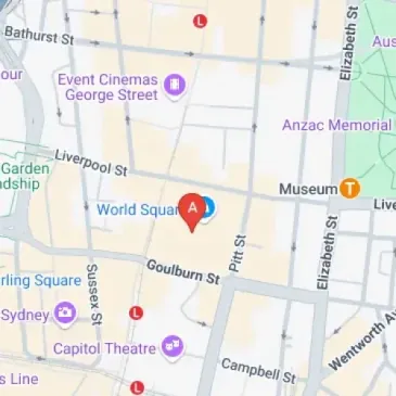 Secure undercover parking spaces near Sydney World Square