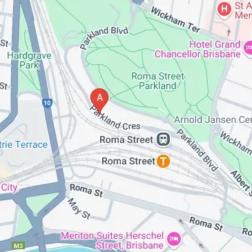 Parkland Cres Brisbane City QLD parking is now organised