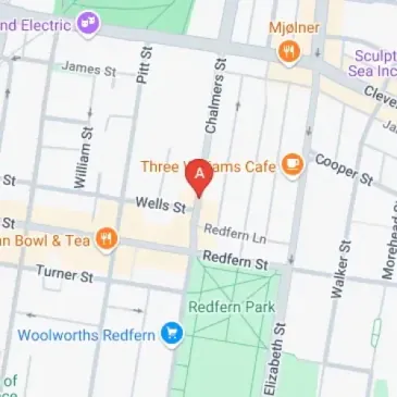 Secure parking in Redfern. 217 Chalmers Street 