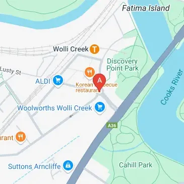 Secured parking spot in Wolli Creek airport parking