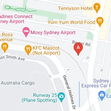 Sydney Airport Park and Ride indoor parking near Botany Rd