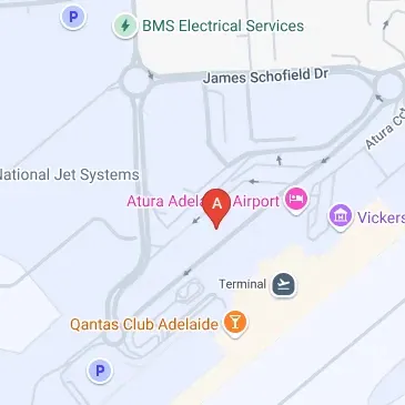 Terminal parking at Adelaide Airport SA Sir Richard Ave