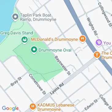 Convenient parking on unnamed road in Drummoyne NSW