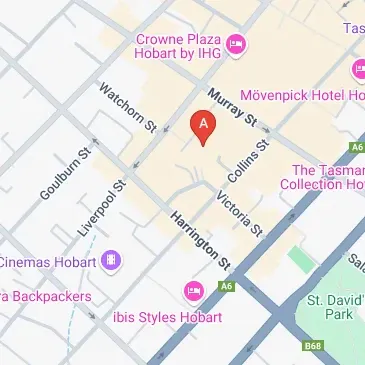 Convenient parking at Victoria Walk Hobart Tasmania