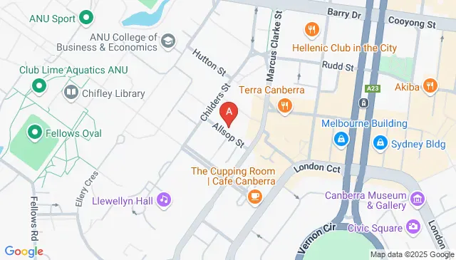 Secure parking available now near Allsop St Canberra ACT