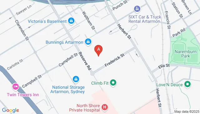 1 Frederick St, Artarmon NSW 2064, Australia