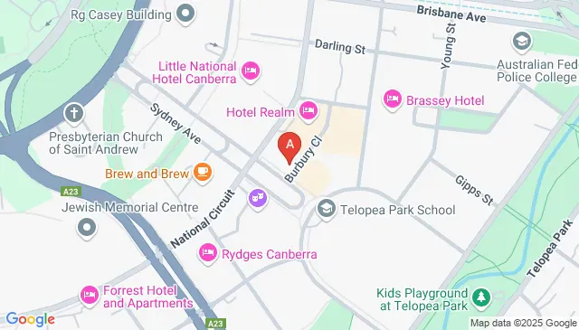 Find organised parking solutions near Burbury Cl Barton ACT