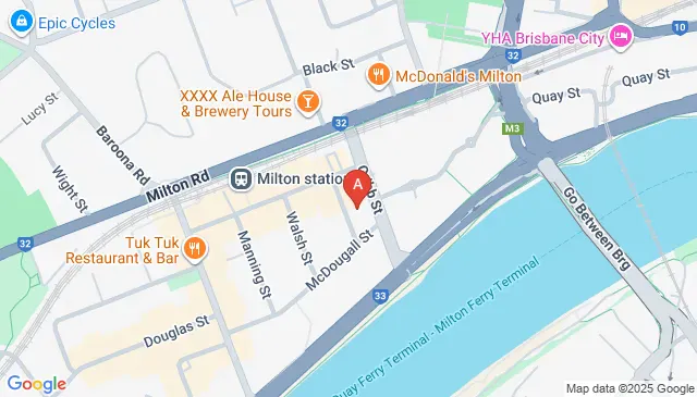 Pre book your parking spot on Crombie St Milton QLD