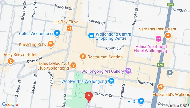Easy parking available on Church St Wollongong NSW area Easy parking available on Church St Wollongong NSW area