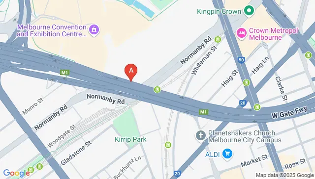 Parking near Southbank Tram Depot Light Rail is simple