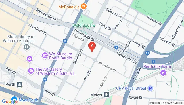 Stirling Street Perth Parking Available Western Australia