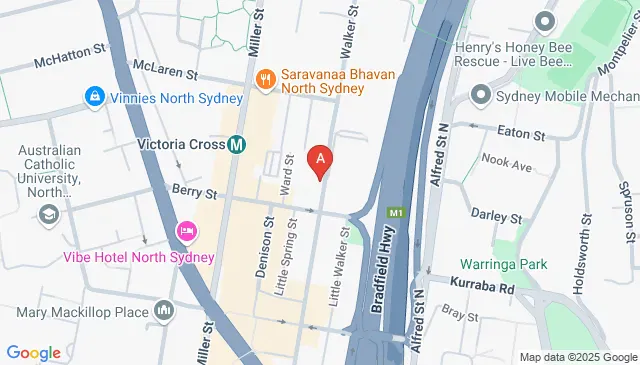 Find organised parking at 136 Walker St Sydney NSW area