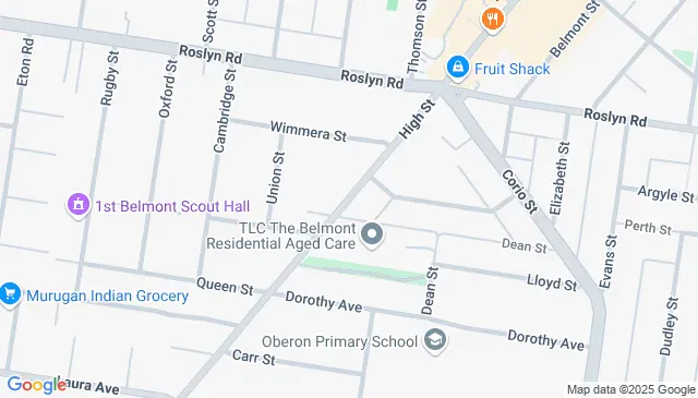 Organised parking at High St Belmont VIC Australia here