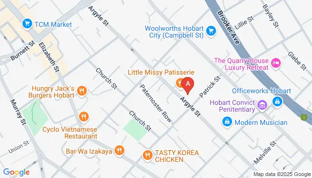 Argyle Street Hobart parking spaces available right now