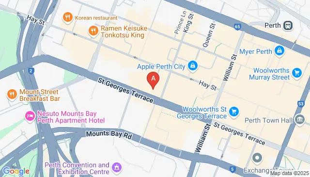 182/184 St Georges Terrace, Perth WA 6000, Australia 182/184 St Georges Terrace, Perth WA 6000, Australia