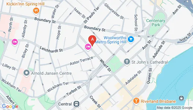 Spring Hill Wharf Street parking Brisbane QLD book online