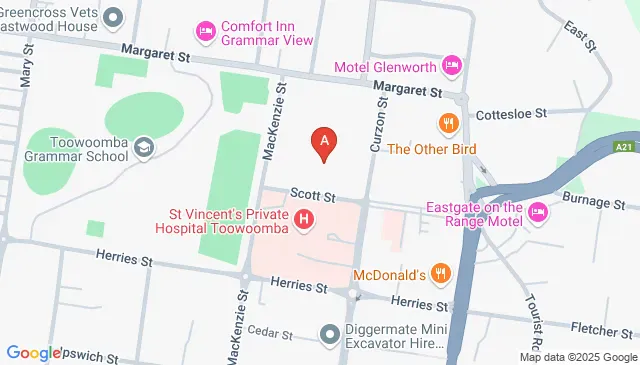 Find secure parking on Scott Street East Toowoomba QLD