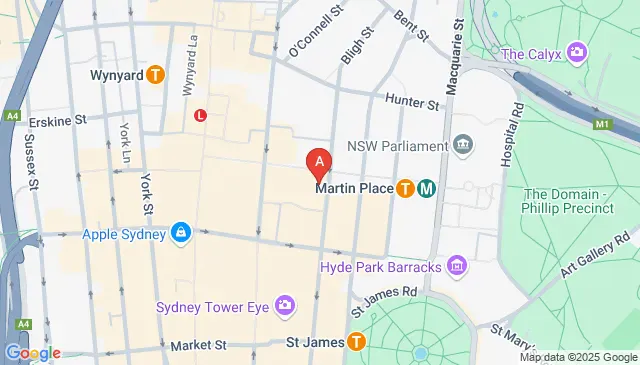 Book your parking space on Martin Pl Sydney NSW Australia Book your parking space on Martin Pl Sydney NSW Australia