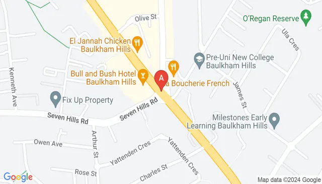 Carpark near Hornsby Westfield and station Baulkham Hills