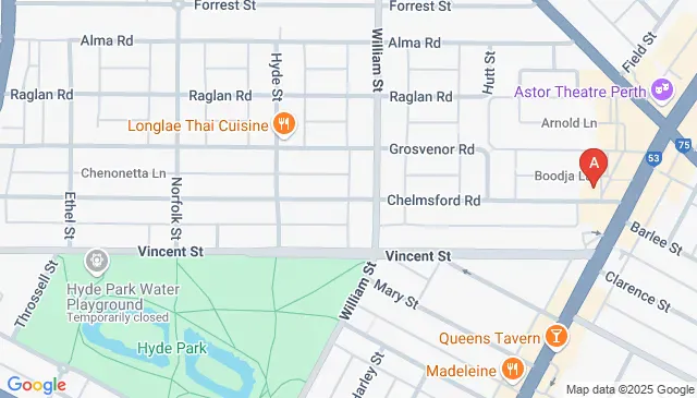 Parking on Chelmsford Rd Mount Lawley WA Australia here Parking on Chelmsford Rd Mount Lawley WA Australia here