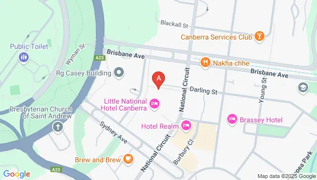 Secure parking available at 2 Darling St Barton in the ACT