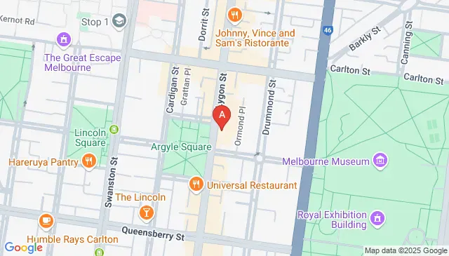 Lygon Street Carlton VIC parking Australia easy access