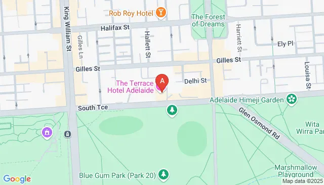 South Terrace Adelaide SA parking is available to book