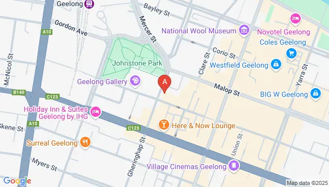 Geelong parking at 21 Gheringhap St VIC Australia