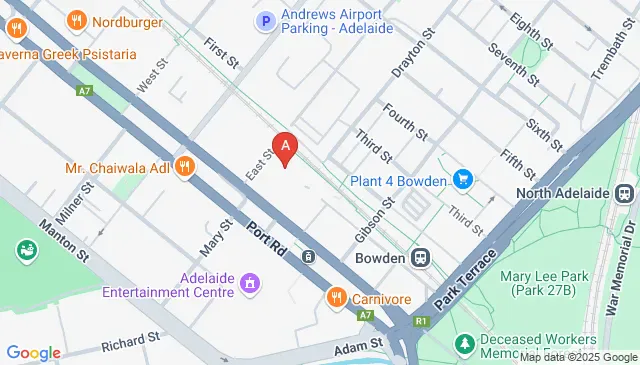 Find organised parking near 23 First St Hindmarsh SA now