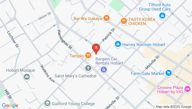 Find convenient parking on Murray Street Hobart TAS