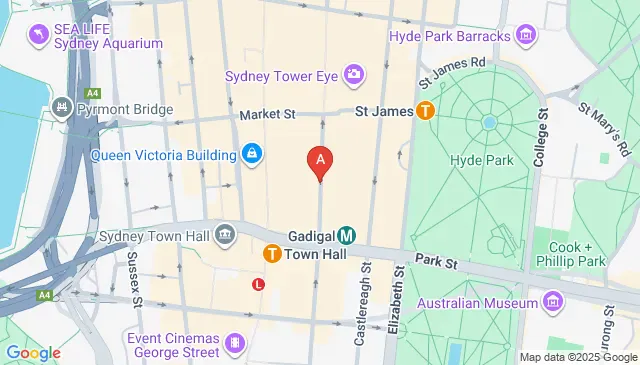 Secured car spaces in World Square Sydney including GST