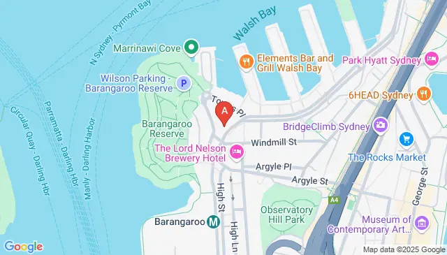 Find organised parking at 25B Hickson Rd Millers Point