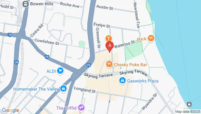 Reddacliff Street Newstead QLD Australia parking spaces