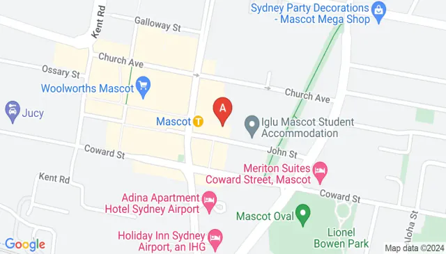 Secure parking only minutes walk to Sydney Airport station