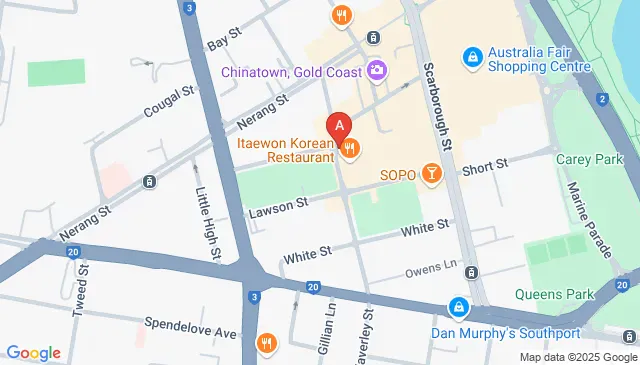 Lawson St Southport QLD parking organised for your visit