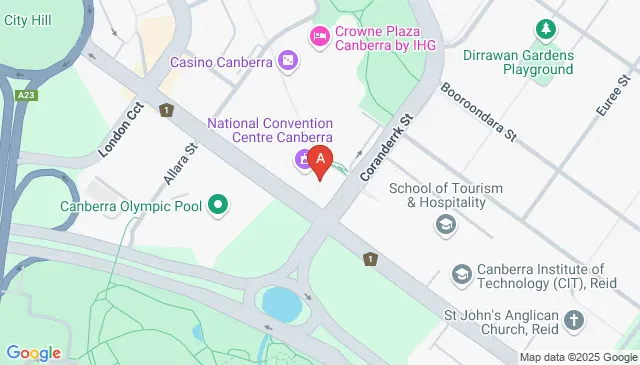 Find affordable parking at 31 Constitution Ave Canberra