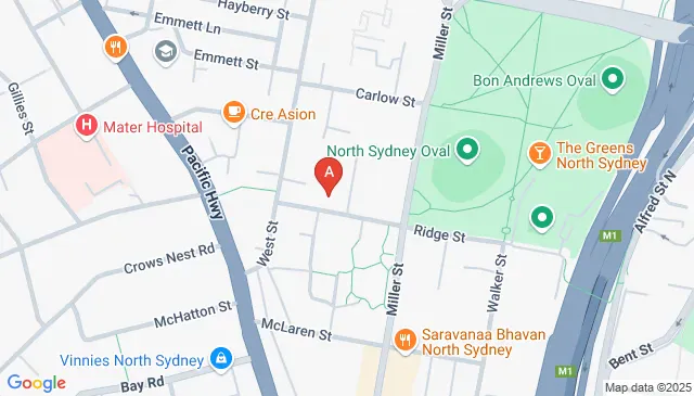 Pre book parking on Ridge St North Sydney NSW Australia now