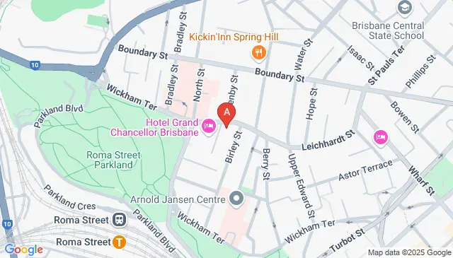 Book your Spring Hill parking on Leichhardt St QLD today