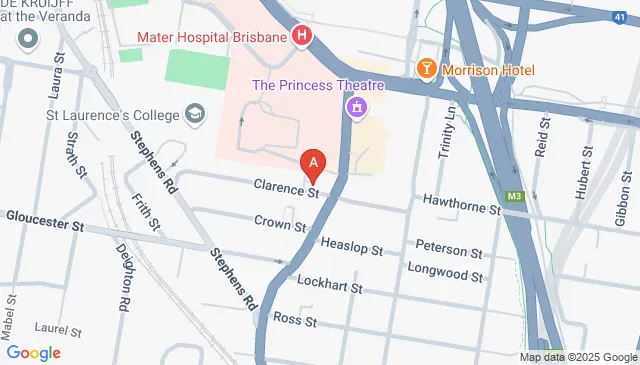 Clarence Street South Brisbane parking spaces QLD area