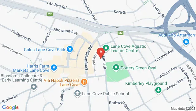 Discover parking options near 5 Little St Lane Cove NSW
