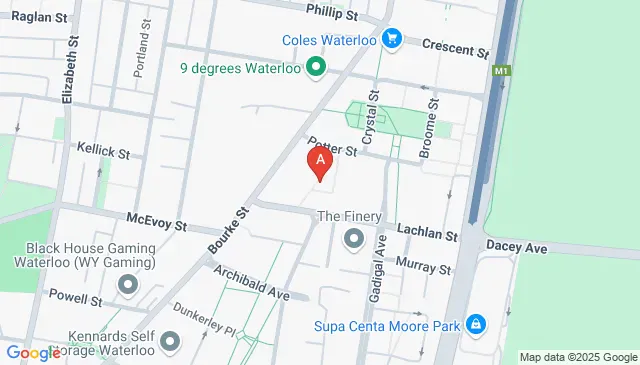 Find parking at 5 Potter St Waterloo NSW Australia today